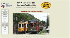 Desktop Screenshot of heritagetrolley.org